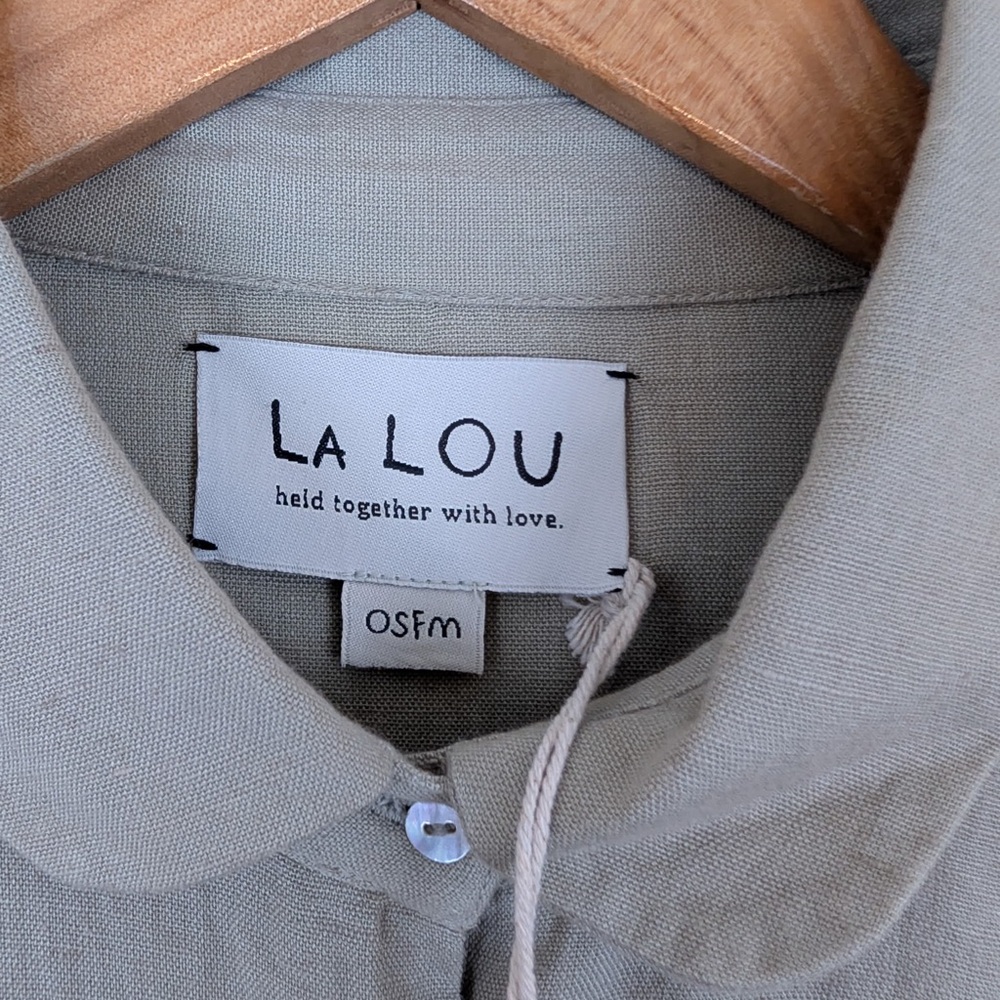La Lou Long Sleeve Button Down Maxi Dress - Picture 3 of 7